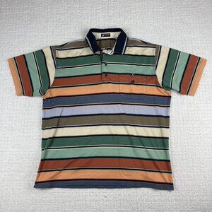 Green Coast Yachting Outfits Lined Color Polo Pure Cotton Sz Made in Italy Read*